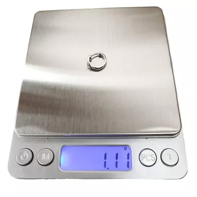 Digital Scale 500g X 0.01g Jewelry Gold Silver Coin Gram Pocket Size  Grain • $8.27