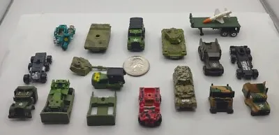 Galoob Vintage Micro Machines Military Lot  **ALL BROKEN** • $14.85