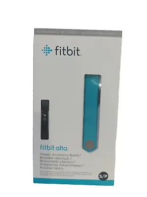 Fitbit Alta FB158ABTES Classic Accessory Band Bracelet Small Petite Blue • $29.95