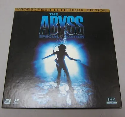 Abyss Special Edition Wide Screen Letterbox  3 Laserdisc Set Dolby THX • $8