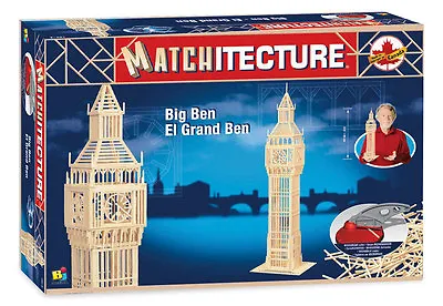 Big Ben Matchitecture Matchstick Model Craft Kit • $39.22