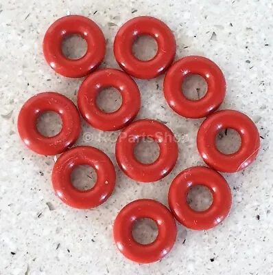 Tamiya 50597 Damper O-Ring (Red 10 Pcs) (CC01/DF03Ra/TA05/TT01D/TT02D/XV-01) • £3.49