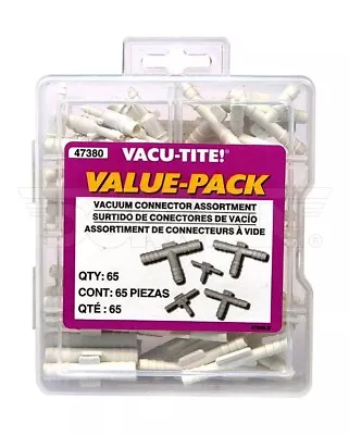 Dorman 47380 65 Piece Vacuum Connector Assortment Value Pack • $20.99