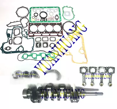 For KUBOTA Bobcat Tractor V2403 Crankshaft Con Rod Engine Gasket Kit Bearing • $1093.90