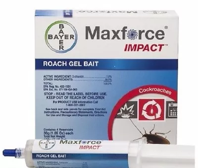Maxforce Impact Roach Gel Bait (2 Tubes 1 Plunger  2 Tips) Cockroach Control • $25.95