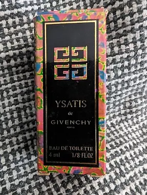 Givenchy Ysatis Eau De Toilette Perfume 4 Ml Original Packaging  • £10