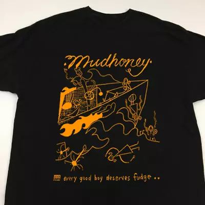 Rare Mudhoney Band Black T-Shirt Tee Cotton Men All Size S-234XL AA491 • $23.04