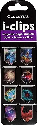 Celestial I-clips Magnetic Page Markers (Set Of 8 Bookmarks)...  • $6.57
