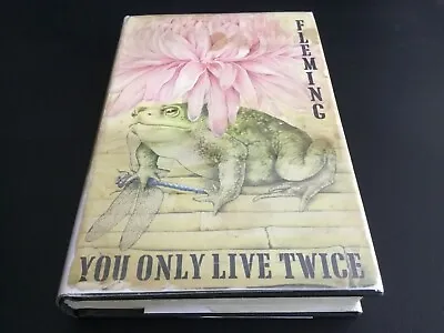 James Bond Book You Only Live Twice Ian Fleming 1964 1st Edition • £225