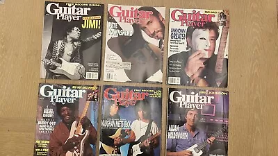 Vintage Guitar Player Magazine Lot Of 6 • $12