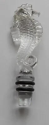 Waterford Seahorse Bottle Stopper With Box Excellent  • $49.95