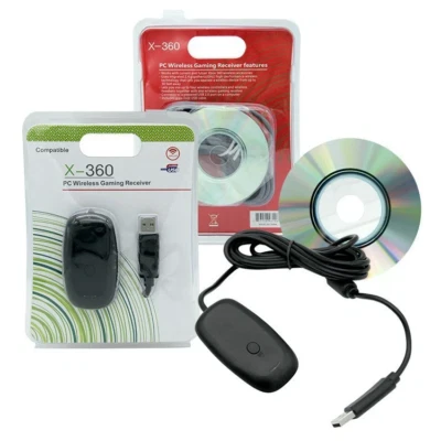 $32.54 • Buy USB PC Gaming Wireless Controller Adapter Receiver For Microsoft Xbox 360 Laptop