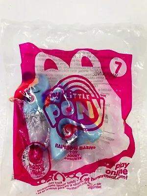 NIP My Little Pony MLP Rainbow Dash #7 McDonald's Happy Meal Toy 2012 • $12.65