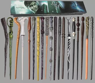 £5.99 • Buy Harry Potter Hermione Dumbledore Voldemort  Boxed Magic Wand Collection Cosplay