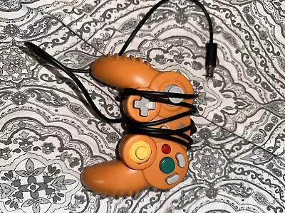 Nintendo Gamecube Mad Catz Orange Wired Controller Tested And Works • $30