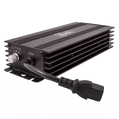 £48.95 • Buy Lumii Lumi Black Digital Dimmable Ballast 250w 400w 600w Hydroponics Grow Light