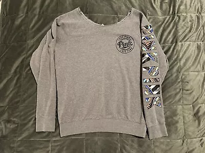 Women’s Medium Victorias Secret VS Pink Long Sleeve Sweater Top • $11.99