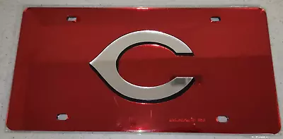 Cincinnati Reds MLB Laser Tag License Plate WinCraft • $27.88