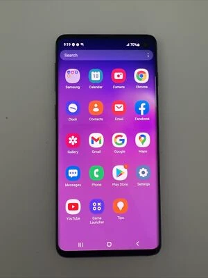 $59 • Buy Samsung Galaxy S10 SM-G973U - 128GB - Prism Black (Unlocked) (Single SIM)
