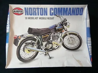 £60 • Buy Airfix  Norton Commando 1:8 Started Vintage Model Kit 20480-6