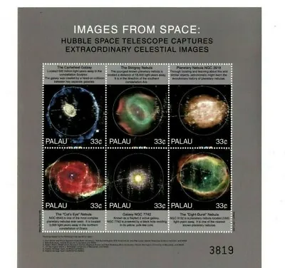 Palau - 1999 - Images From Space - Sheet Of 6 Stamps - Scott #524 - MNH • $4