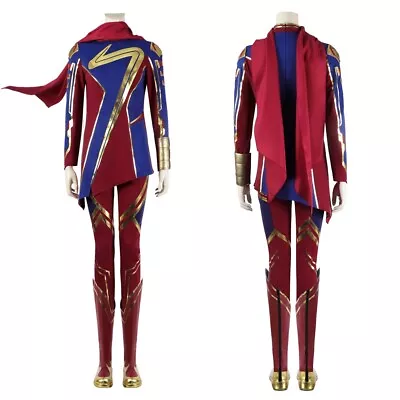 Ms. Marvel Costume The Marvels 2 Cosplay Suit Handcrafted • $182.89