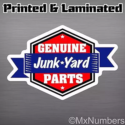 $5.99 • Buy Genuine Junk Yard Parts Sticker Decal Vintage Hot Rod Bug Bus Race 4x4 Built VW