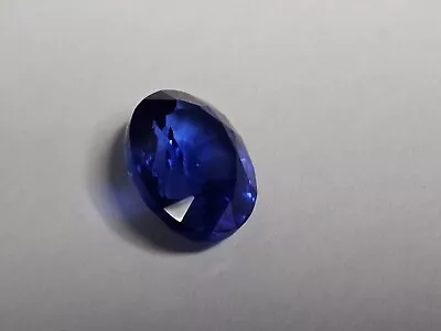 Lab Created Sapphire Blue Oval SHAPE Loose Gemstone  • $15