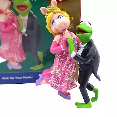 Kick Up Your Heels Carlton Cards Ornament 171 Muppets Kermit Miss Piggy Dancing • $30