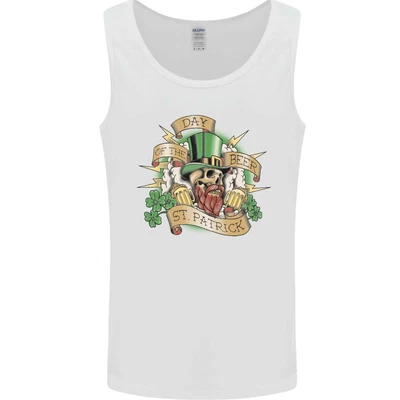 $14.17 • Buy St Patricks Day Of The Beer Funny Irish Mens Vest Tank Top