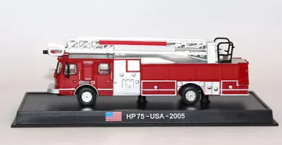 Fire Truck 1:87 Hp 75 E-one Usa 2005 Fireman Car Alloy Fire Engine Model Hot • $28.36