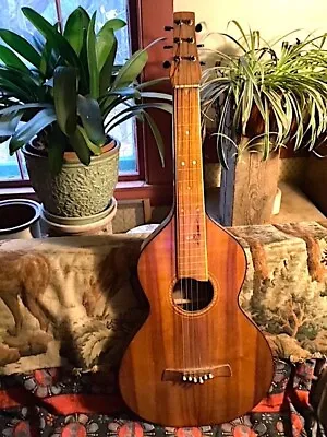 C.1920  Weissenborn  Italian Madonna Koa  Style-2 Hawaiian Slide Guitar  Hsc. • $3500