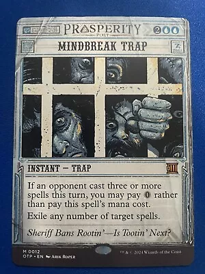 Mindbreak Trap - 12 - OTP - NM - MTG - Magic The Gathering • $24