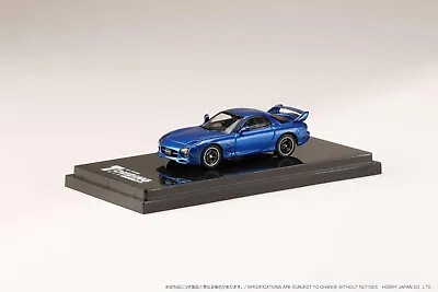 Hobby Japan 1:64 Mazda RX-7 FD3S A-Spec Mazda Speed Blue • $44.99