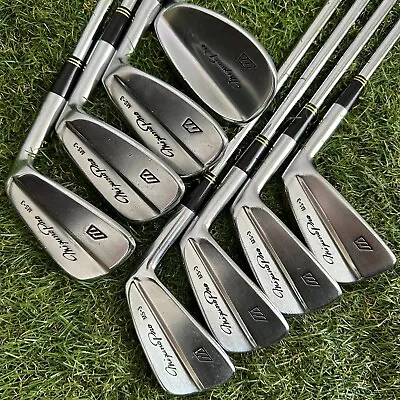 Mizuno Pro MS-3 Iron Set 4-9 PwSw 8pc RH Dynamic Gold DG Steel R400 Men Golf • $199.99