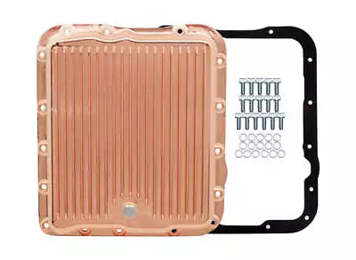 For Chevy-GM 700R4-4L60E-4L65E ALUMINUM TRANSMISSION PAN KIT DEEP FINNED COPPER • $118.66