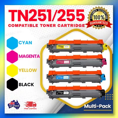 Compatible TN251 TN255 Toner Cartridge For Brother MFC9140CDN 9335CDW 9340CDW • $89.80