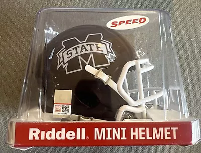 Mississippi State Bulldogs Speed Mini Helmet Riddell NCAA Licensed Brand New! • $31.99