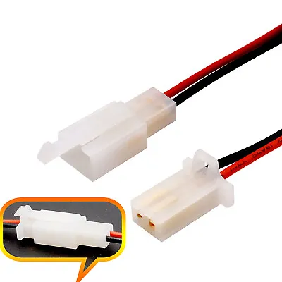 2 3 4 6 9Pin Way 2.8mm Electrical Plug Wired Multi Connector For Car Motorcycle • £1.55