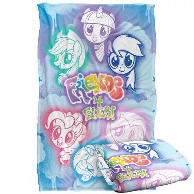 My Little Pony Friends 4 Ever Silky Touch Super Soft Throw Blanket • $36.99