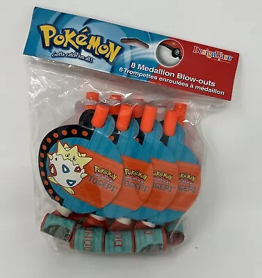 Pokemon Togepi Vintage Birthday Party Paper Blowouts Favors New • $8