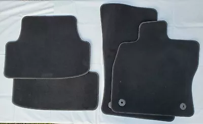 OEM Genuine Volkswagen VW Golf GTI/R Set Of 4 Black Carpet Floor Mats 2014-2017 • $39