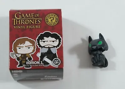 2014 Funko Mystery Mini Black Dire Wolf Figure Game Of Thrones Series 1  • $2.06