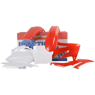 Polisport Complete Replica Plastic Kit 2004 CR Red For HONDA CRF450R 2005-2006 • $88.54