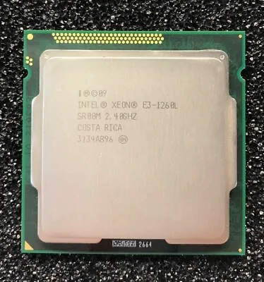 Intel Xeon E3-1260L SR00M 2.40 GHz QUAD(4)CORE CPU Processor Socket LGA 1155 45W • $48.95