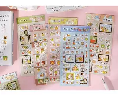 Cute Stickers Paper Lover Stationery Bullet Journal Japanese Diary Gift  • $2.09