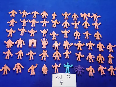 Vintage 1980's Lot Of 57 Kinnikuman Men Mattel M.U.S.C.L.E.  Figures 4 Claw • $60