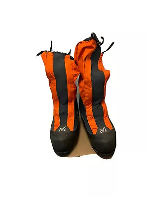 Ice Climbing Boots ORANGE SIZE: US 10 UK 9 EURO 43 1/3 (EXCELLENT CONDITION) • $400