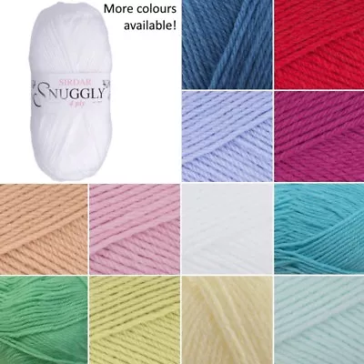 £3.95 • Buy Sirdar Snuggly 4 Ply Baby Knitting Yarn Craft Wool 50g Ball