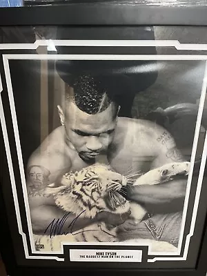 Mike Tyson Signed And Framed  • £299